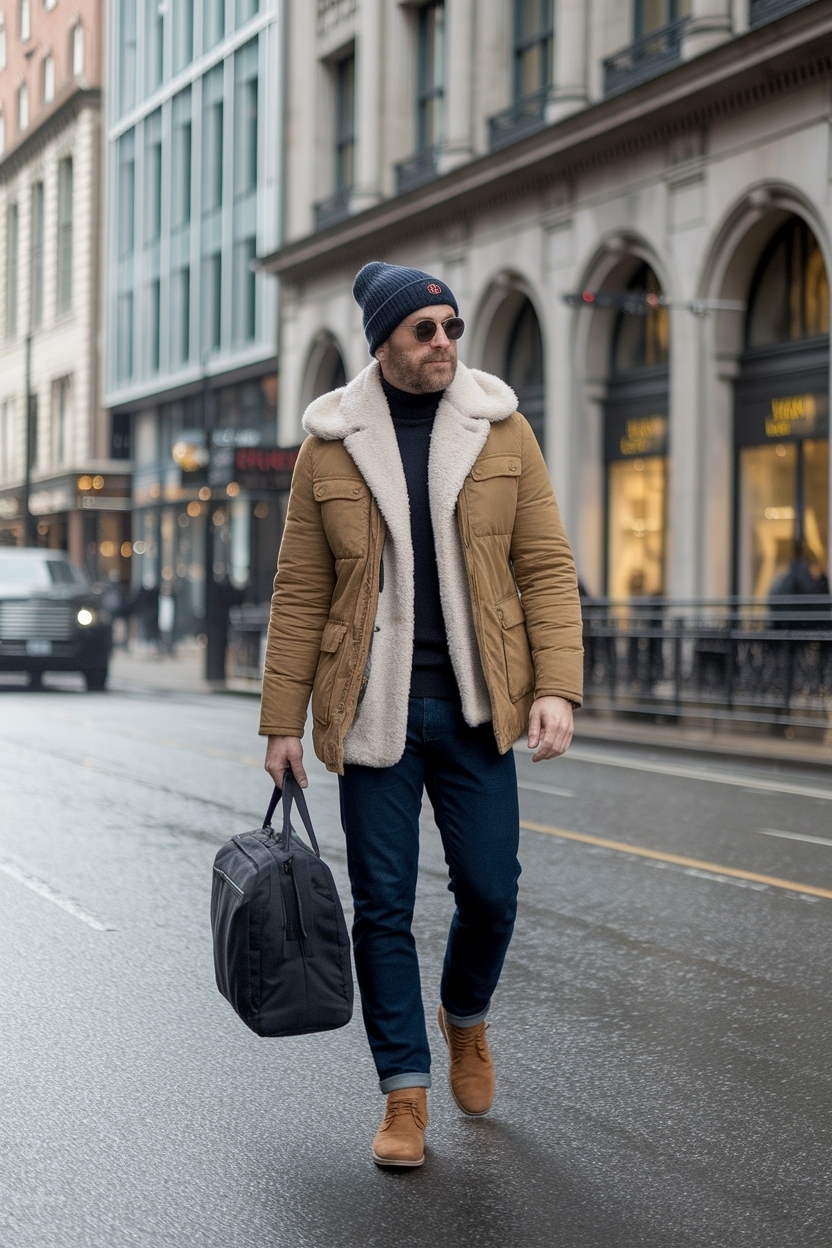 Casual Winter Outfits for Men: Layer Up in Style outfit idea