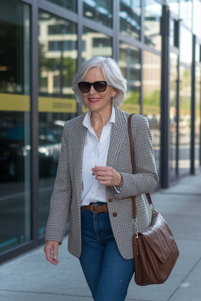 Casual Work Outfits Women Office Over 50: Elegant Styles outfit idea