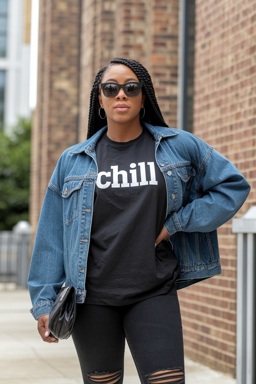 4. Comfortable Chill Church Outfit Black Women Styles outfit idea