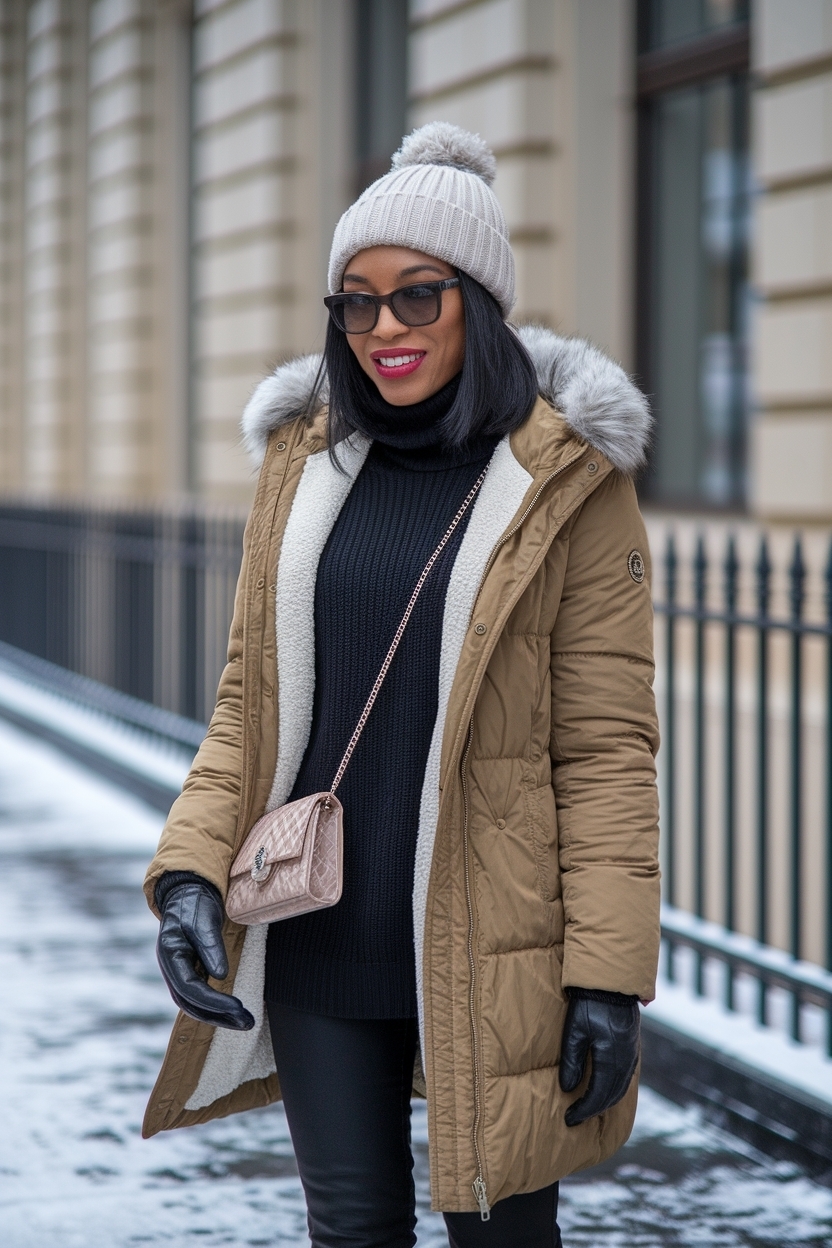 Chill Winter Outfit Black Women: Comfort Meets Style outfit idea