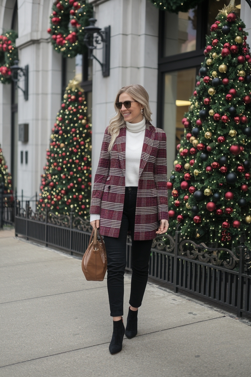 Creative Christmas Business Casual Outfits for Festive Fun outfit idea