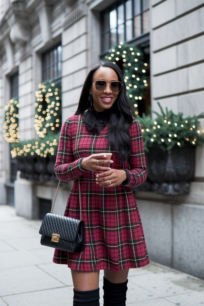Christmas Day Outfit Black Women: Effortless Festive Fashion outfit idea