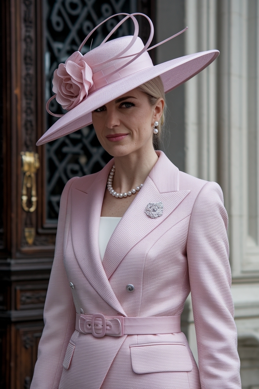 Fashionable Church Hats for Women Classy Outfit Choices outfit idea