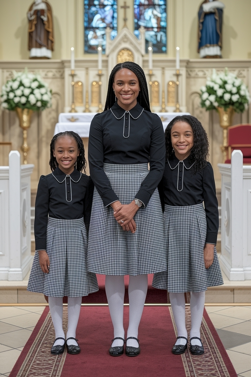 10. Adorable Church Outfit Black Women Kids Collection outfit idea