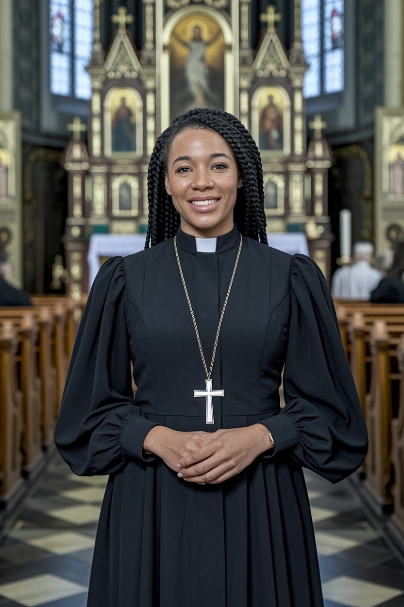 12. Versatile Church Outfit Black Women Vest Options outfit idea