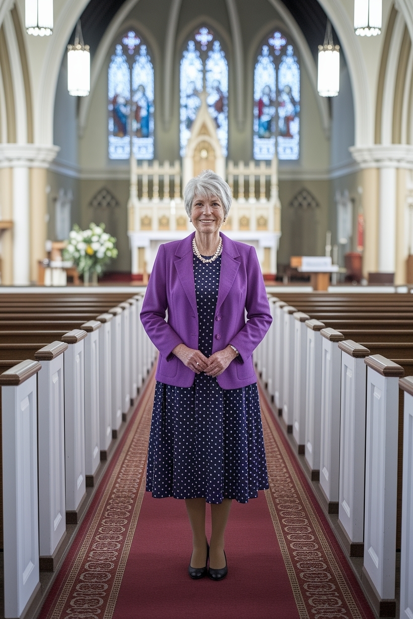 Timeless Church Outfit for Women Over 60 outfit idea