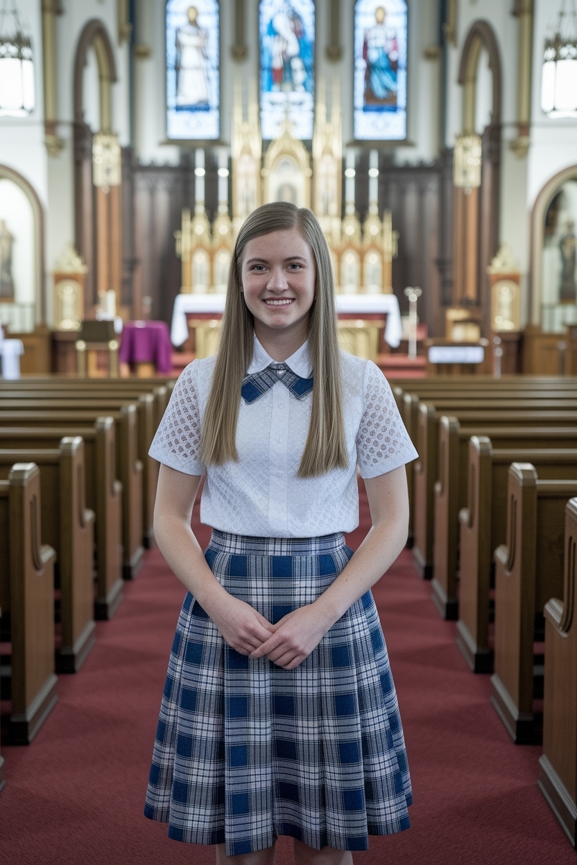 Chic Church Outfit for Young Women: Modern Inspirations outfit idea