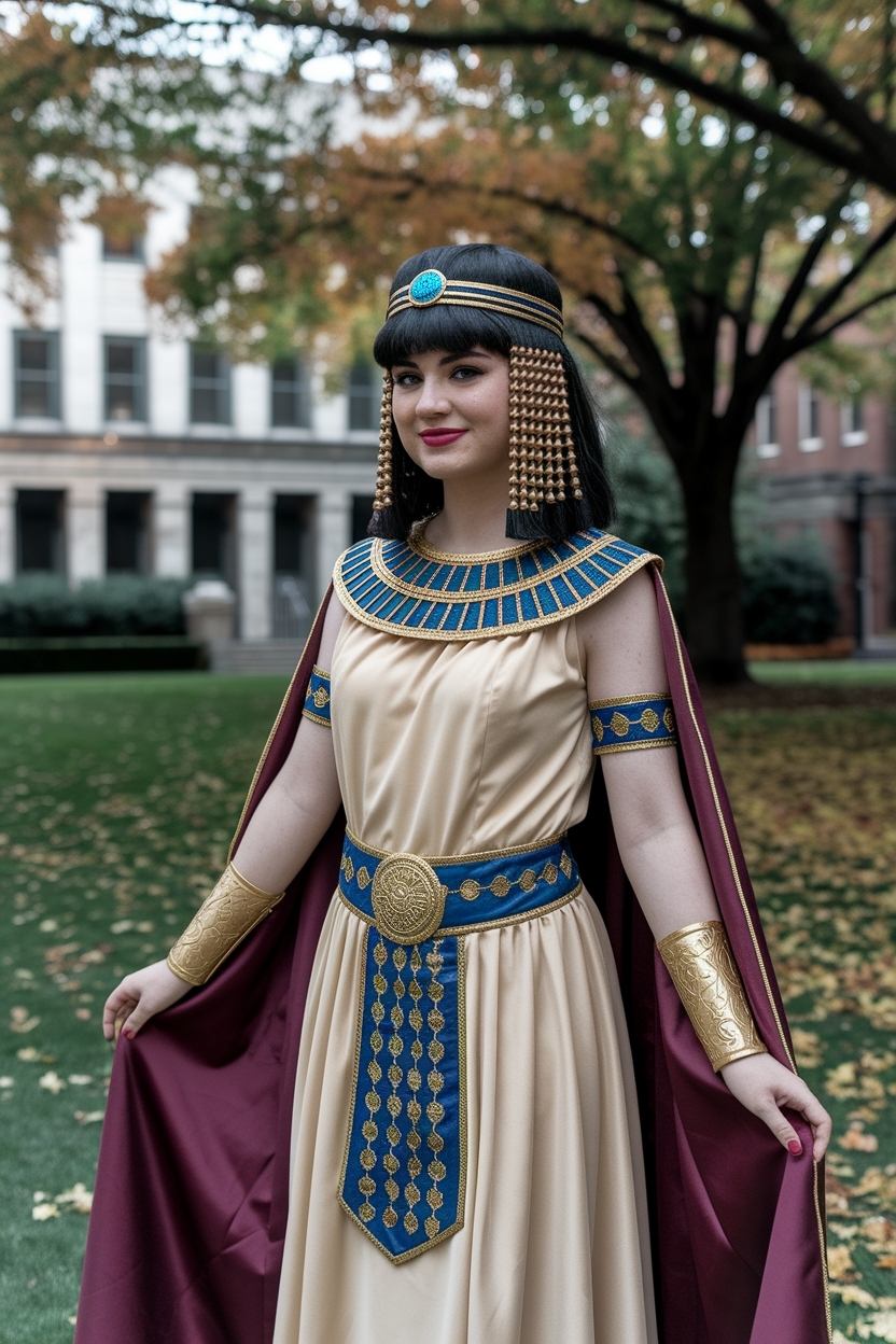 Cleopatra Halloween Costume College: Stand Out This Year outfit idea