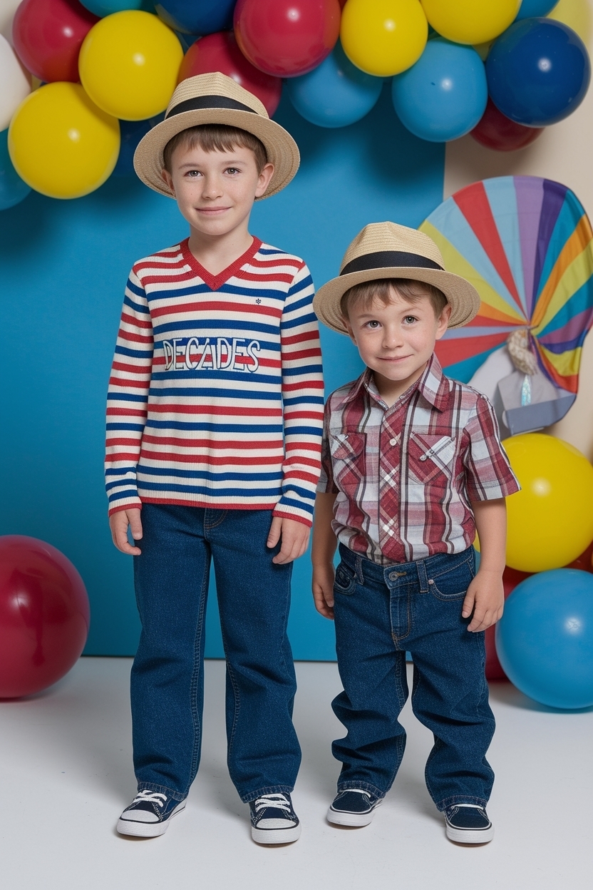Decades Day Outfits for Boys to Showcase Unique Styles outfit idea