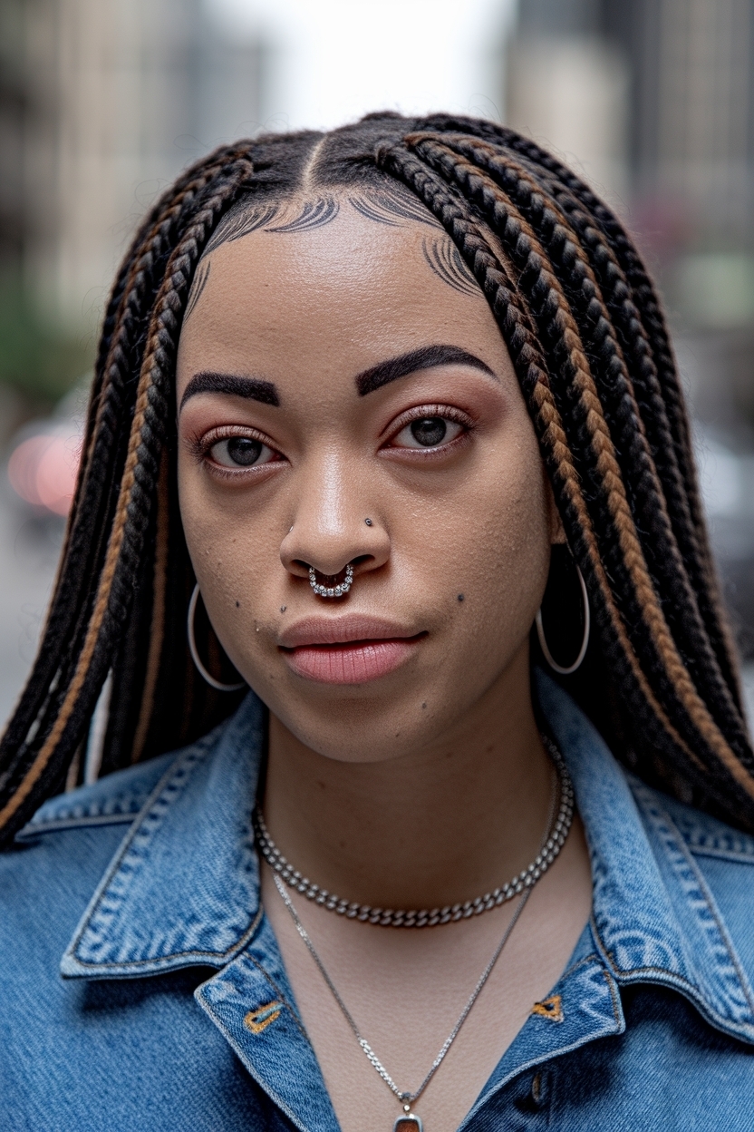 Double Nose Piercing Black Women: A Fashion Statement outfit idea