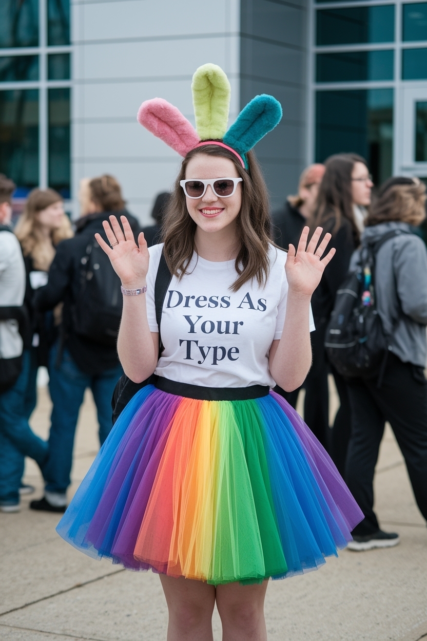 Dress as Your Type Spirit Week: Fun Ideas outfit idea