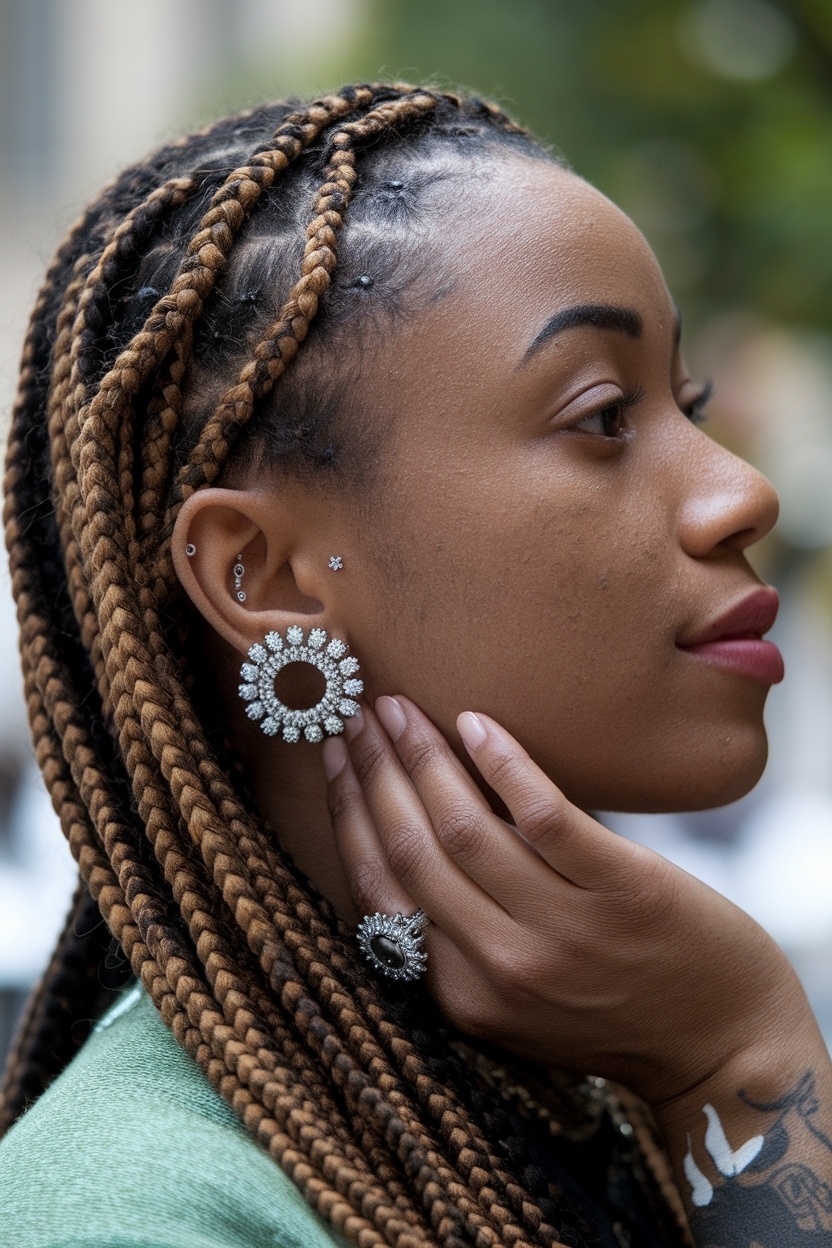 Ear Piercing Ideas Black Women: Unique Inspirations outfit idea