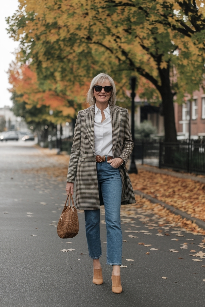 Fall Outfits Women Over 50 Classy Casual: Effortlessly Stylish outfit idea