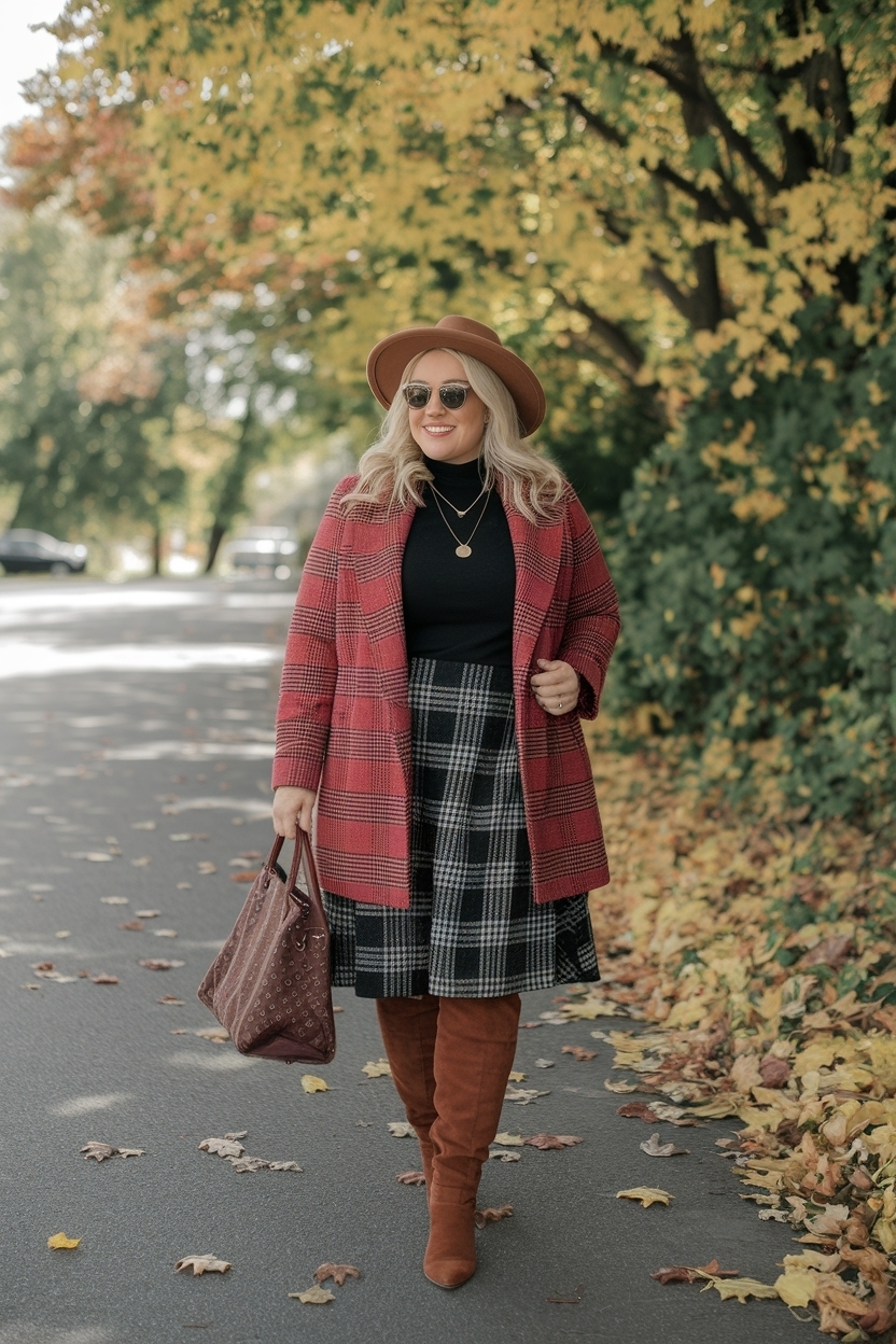 Cute Fall Outfits Women Plus Size to Elevate Your Wardrobe outfit idea