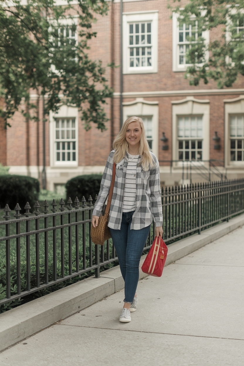 First Day of College Outfits to Make a Lasting Impression outfit idea
