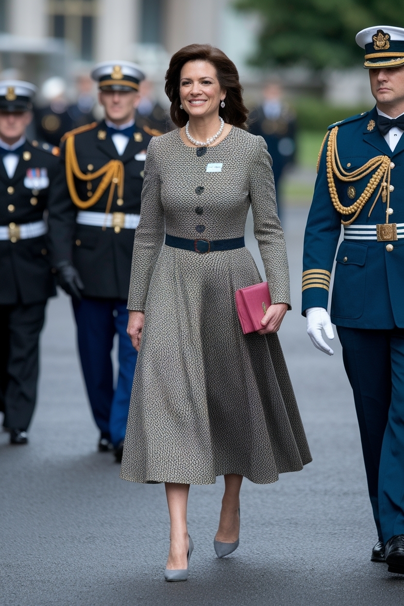 First lady outfits dress to impress with elegance outfit idea