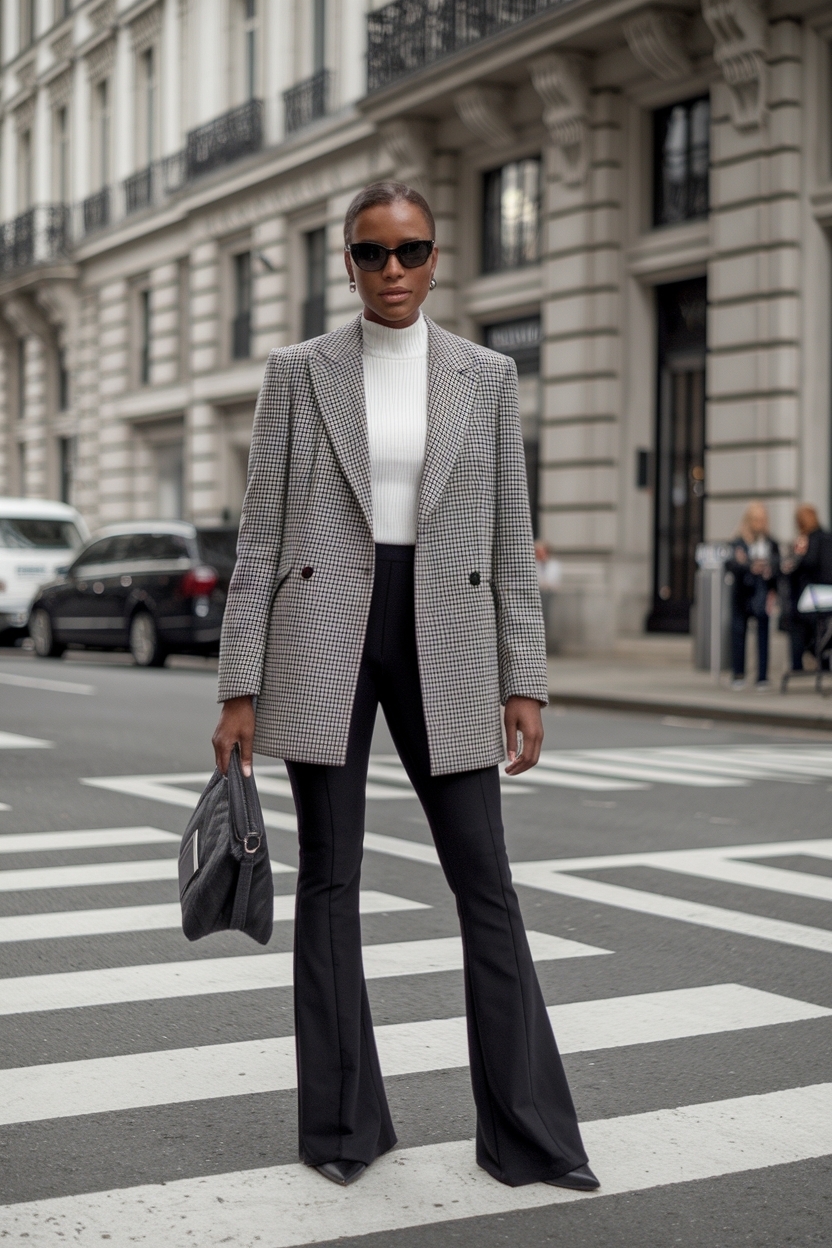 Flare Leggings Outfit Black Women: Flattering and Fun Styles outfit idea