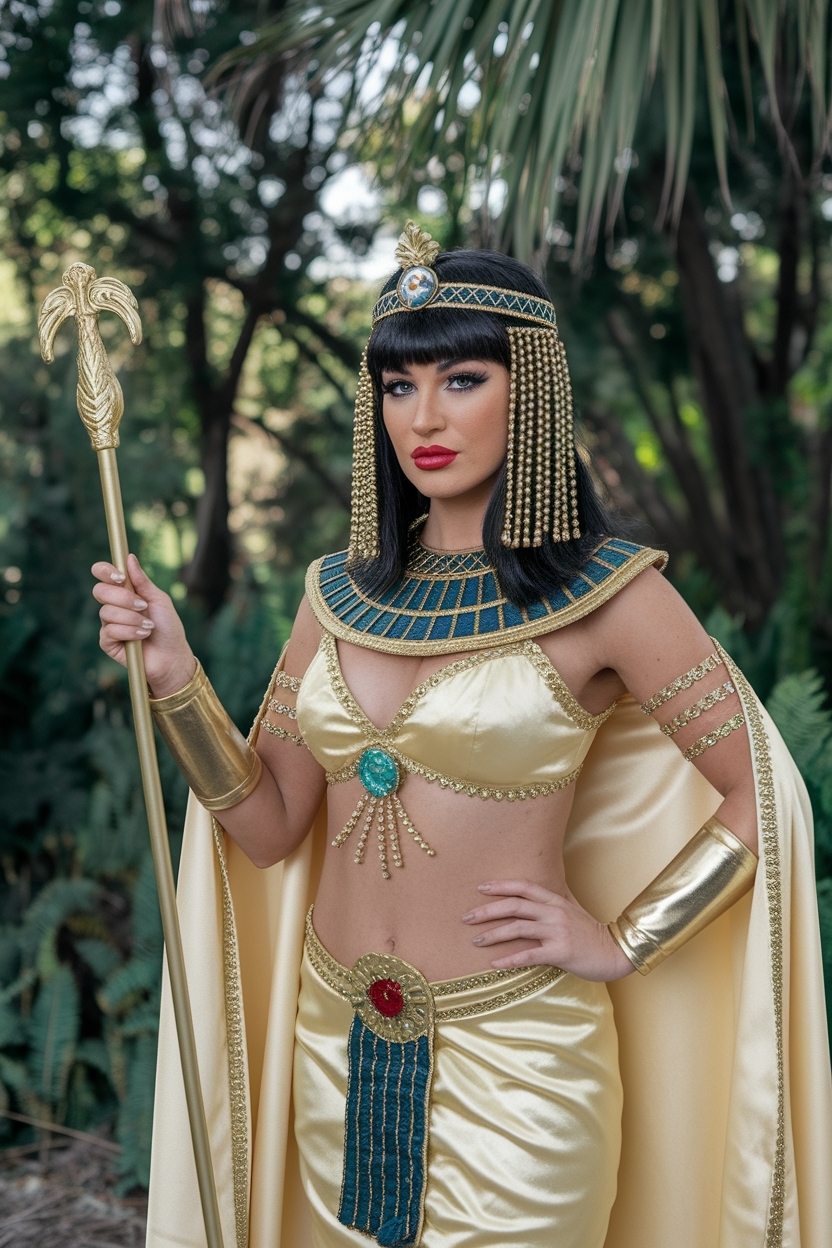 Foxxy Cleopatra Halloween Costume: Stand Out This Halloween outfit idea