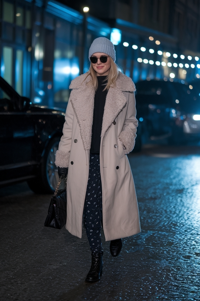 Going Out Outfits Night Winter: Stay Warm and Stylish outfit idea