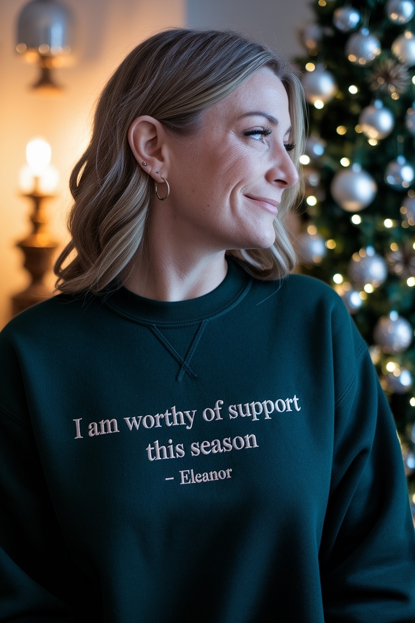 I Am Worthy of Support This Season Elean: Self-Care Essentials outfit idea