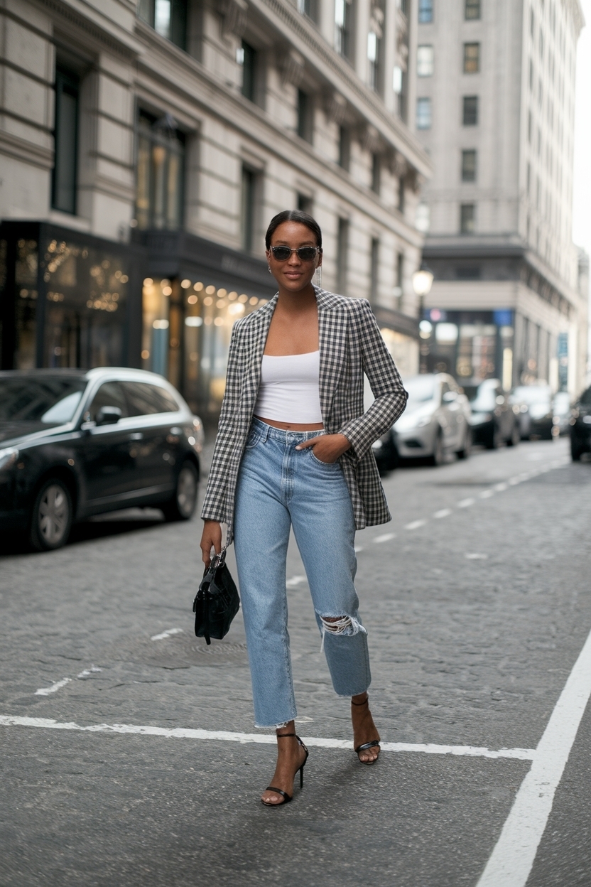 Ksubi Jeans Outfit Black Women: Trendy and Bold Looks outfit idea