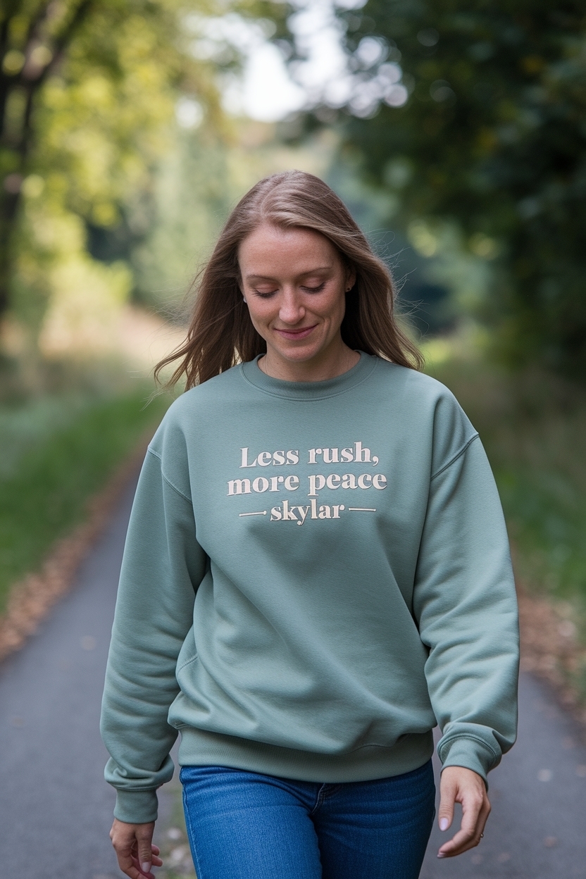 Less Rush More Peace Skylar: Slowing Down in Style outfit idea