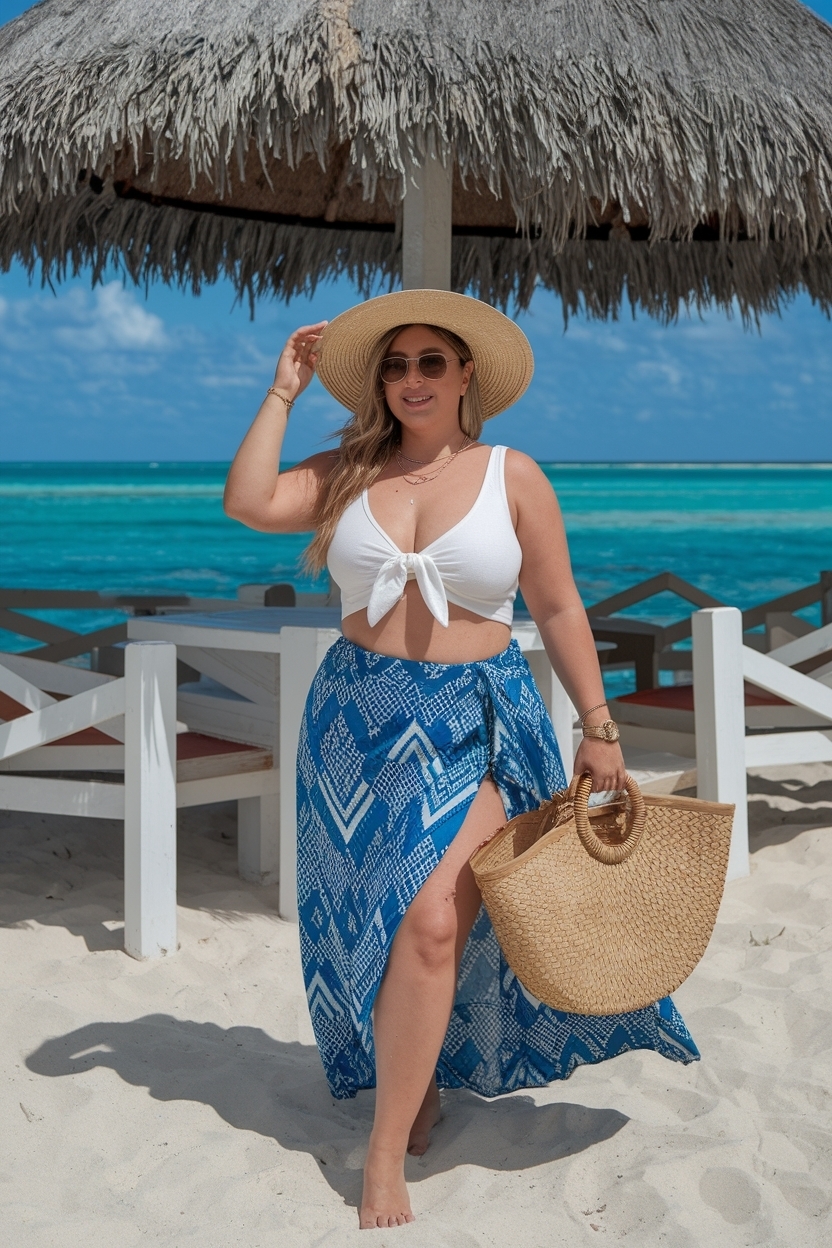 Mexico Vacation Outfits Plus Size for Trendy Travelers outfit idea