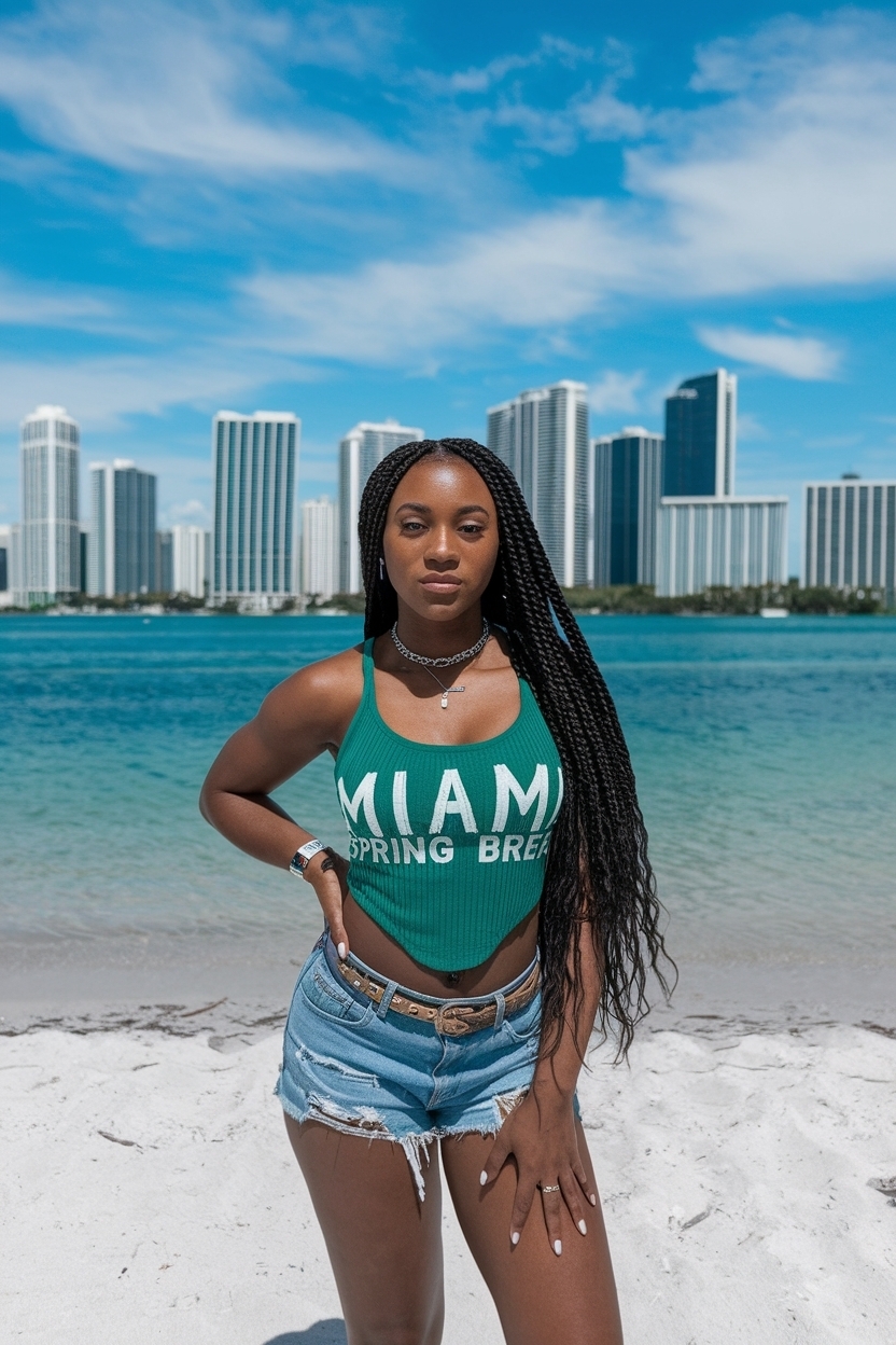 Miami Spring Break Outfits Black Women B to Stand Out outfit idea