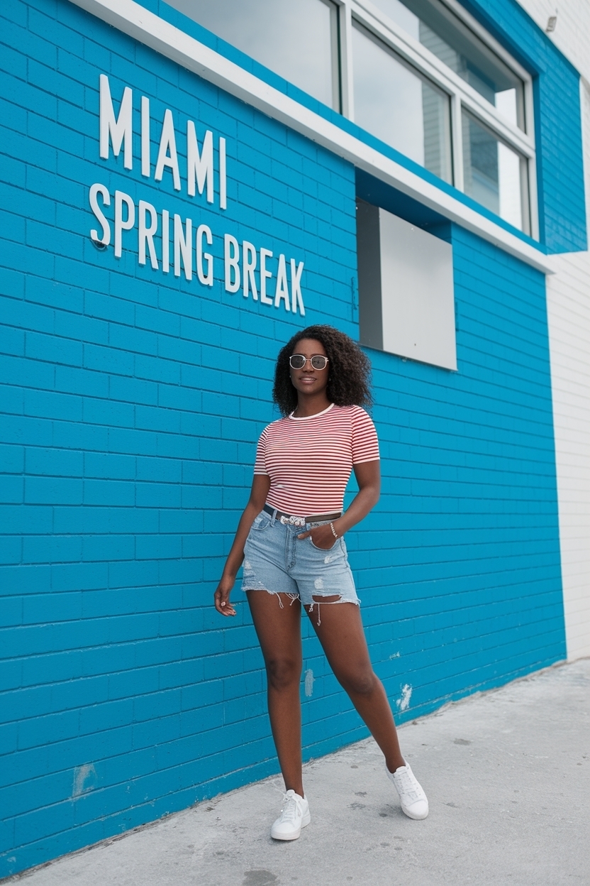 Miami Spring Break Outfits Black Women for Beach Fun outfit idea