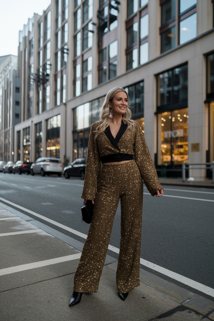 Versatile New Years Eve Outfits Pants for Comfort and Style outfit idea