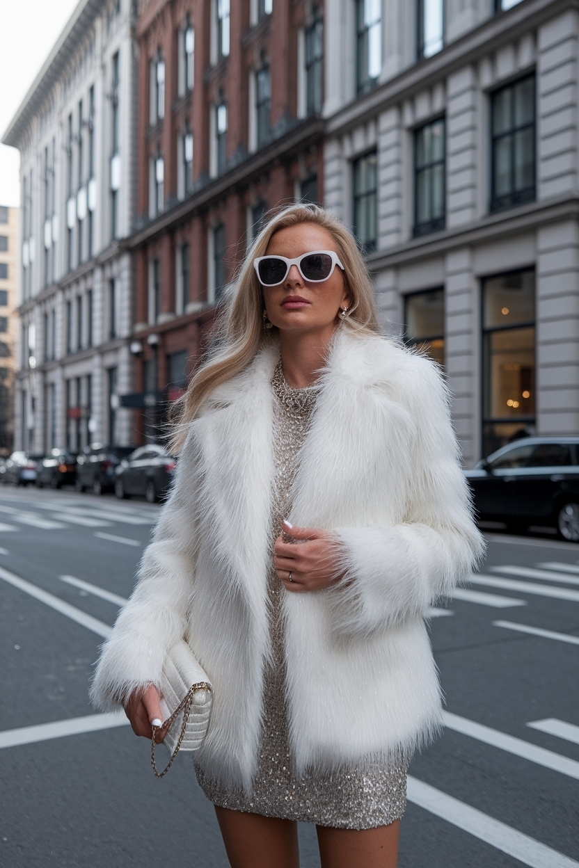 Chic New Years Eve Outfits White for a Fresh Start outfit idea