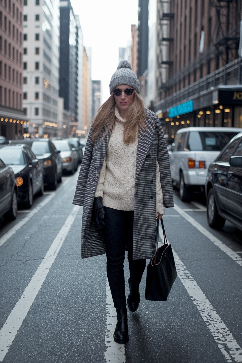 New York Outfits Winter Cold Weather: Urban Chic Inspirations outfit idea