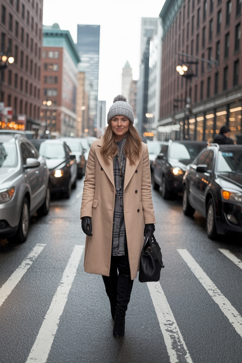 NYC Winter Outfits Cold Weather: Street Style Essentials outfit idea