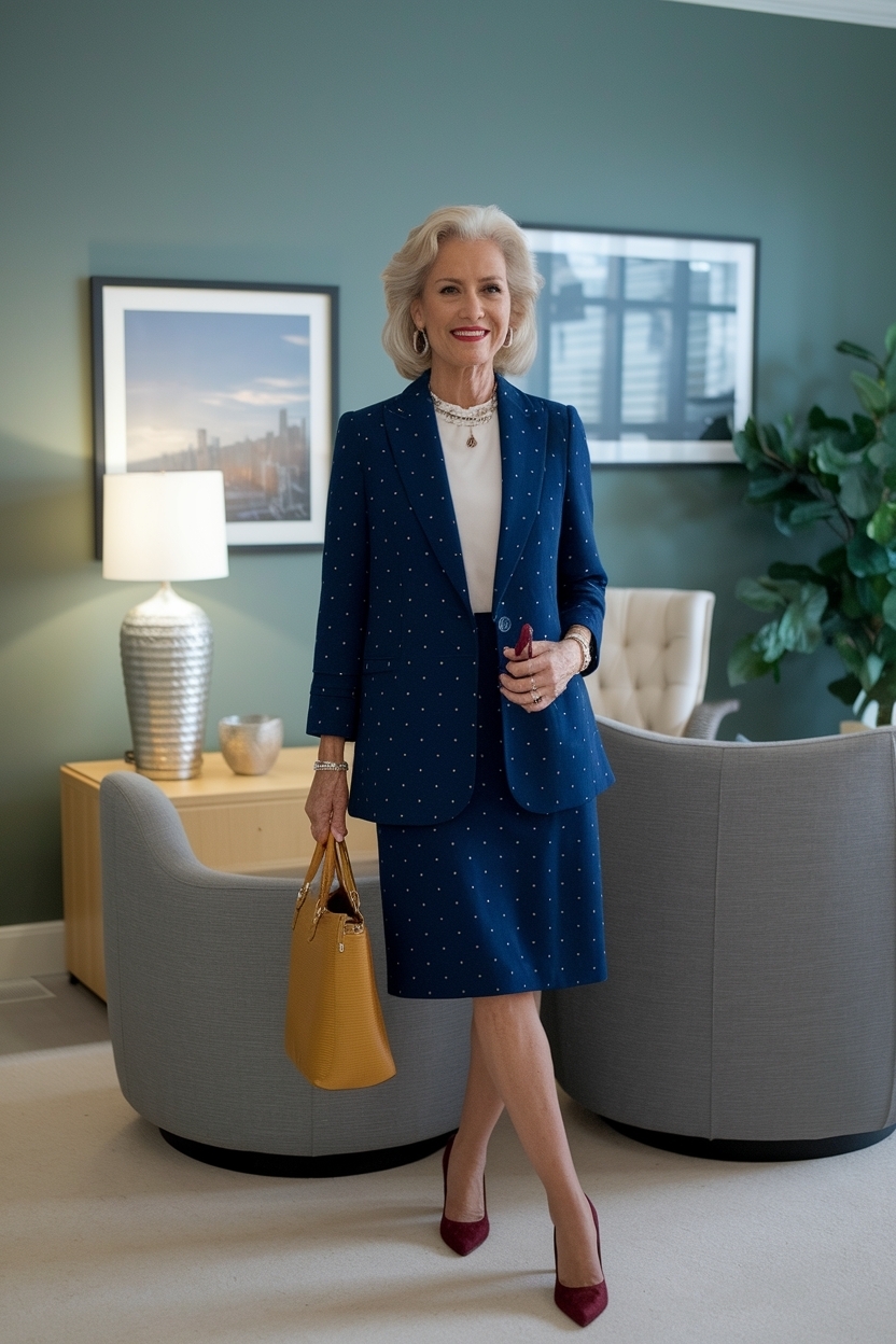 Office Outfits Women Over 50 Work Wear C: Classy Options outfit idea