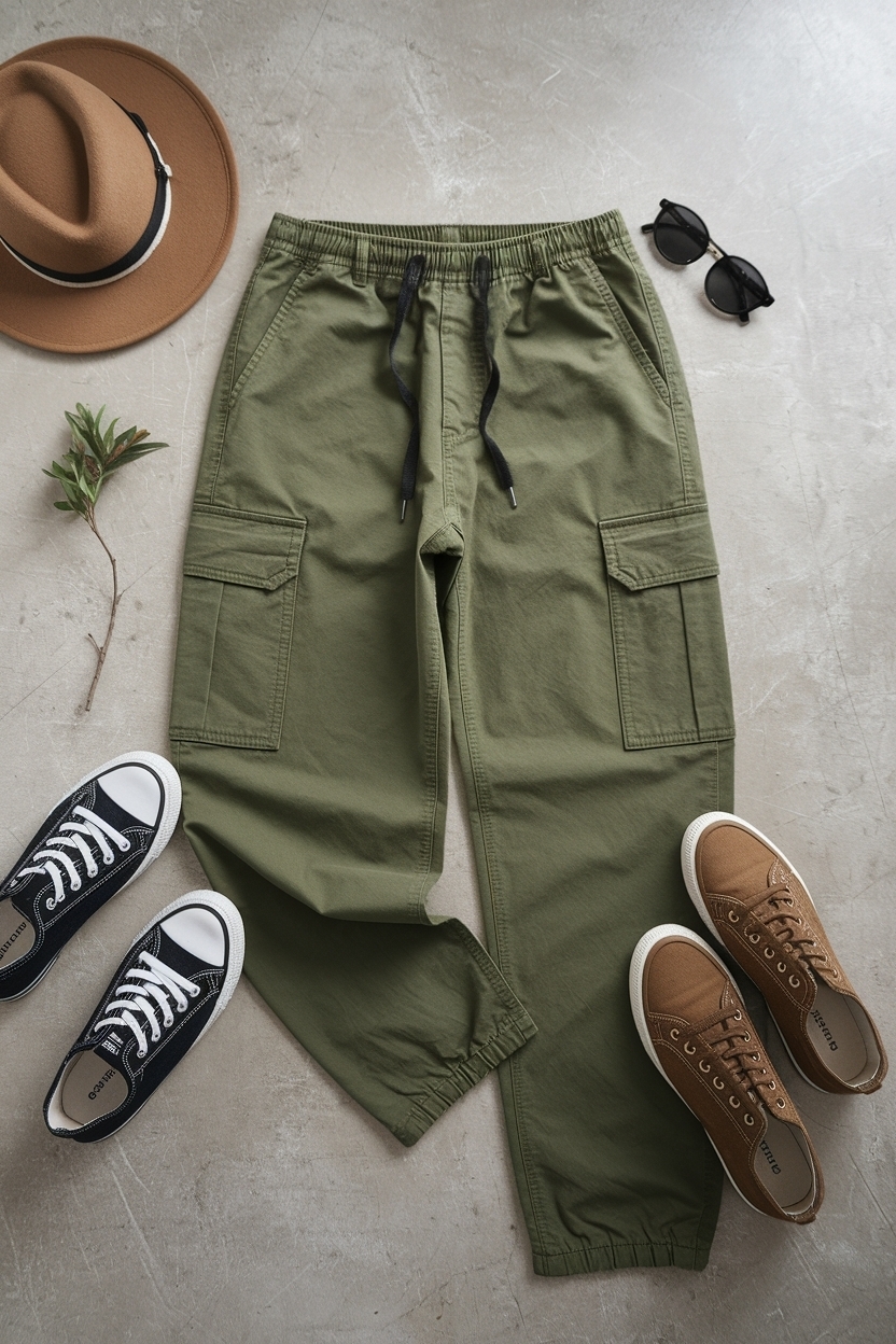 H2: Olive Green Cargo Pants Outfit: The Ultimate Versatile Choice outfit idea