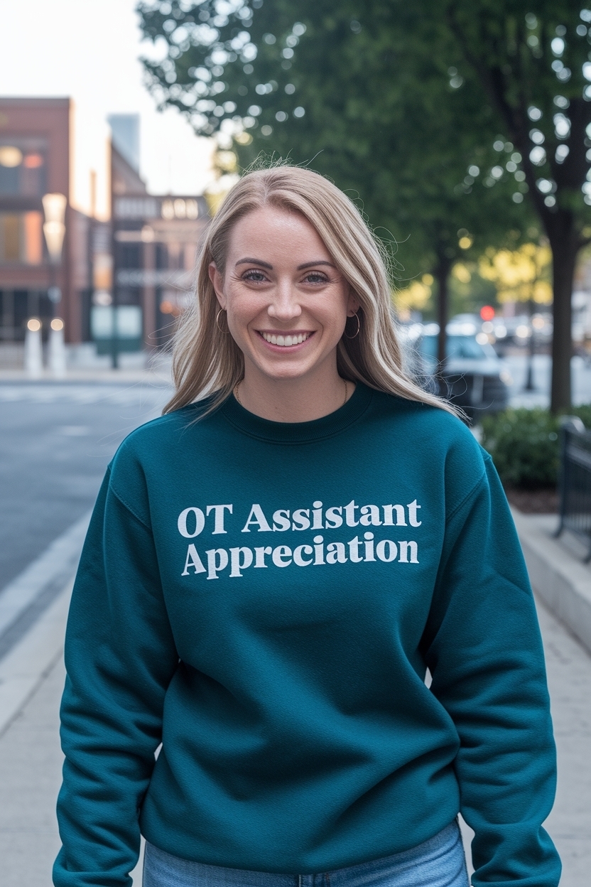 OT Assistant Appreciation Crewneck: Comfort Meets Style outfit idea