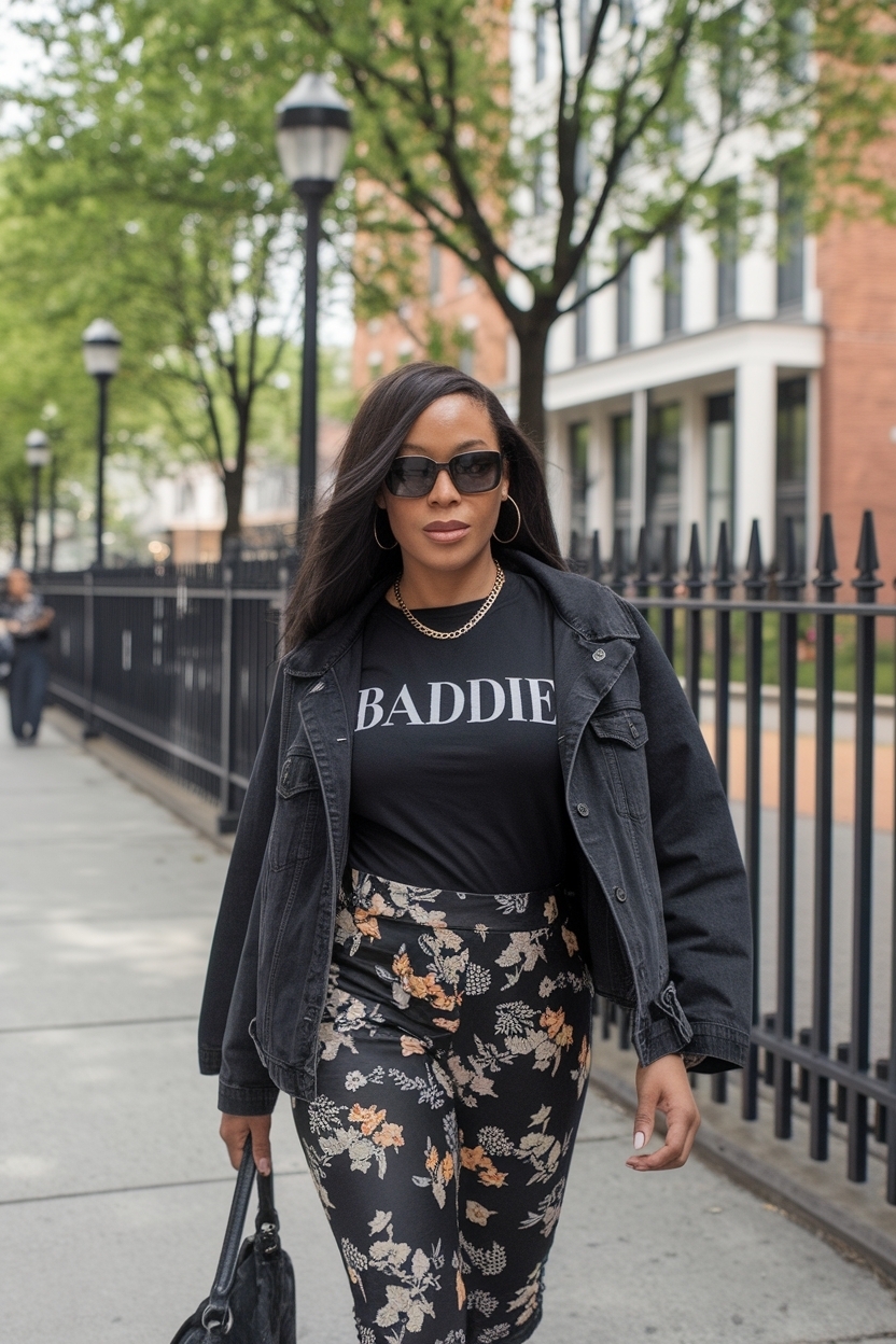 Outfits Black Women Baddie Spring: Bright and Bold Choices outfit idea