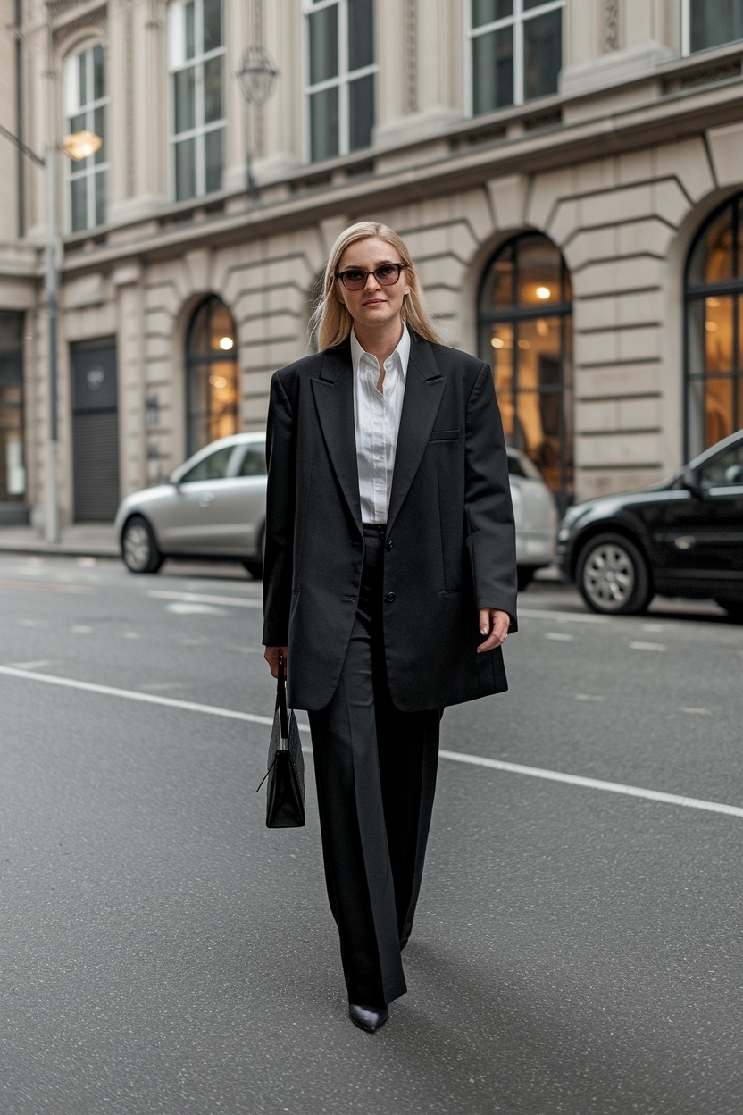 Oversized Blazer Outfits for Women Office: Chic Professionalism outfit idea