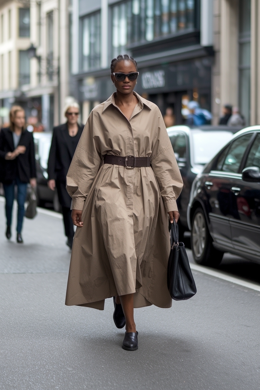 Oversized Dress Outfit Black Women for Ultimate Comfort outfit idea