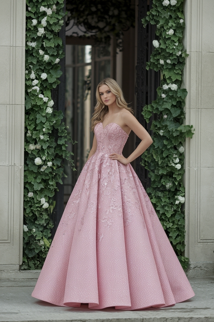 Pink Prom Dresses Ball Gown: Find Your Perfect Style outfit idea
