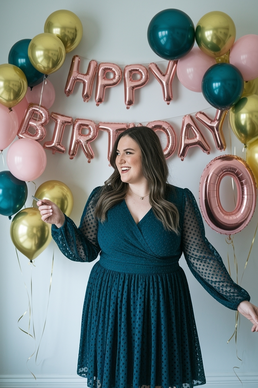 Plus Size Birthday Outfit Ideas for Special Days outfit idea