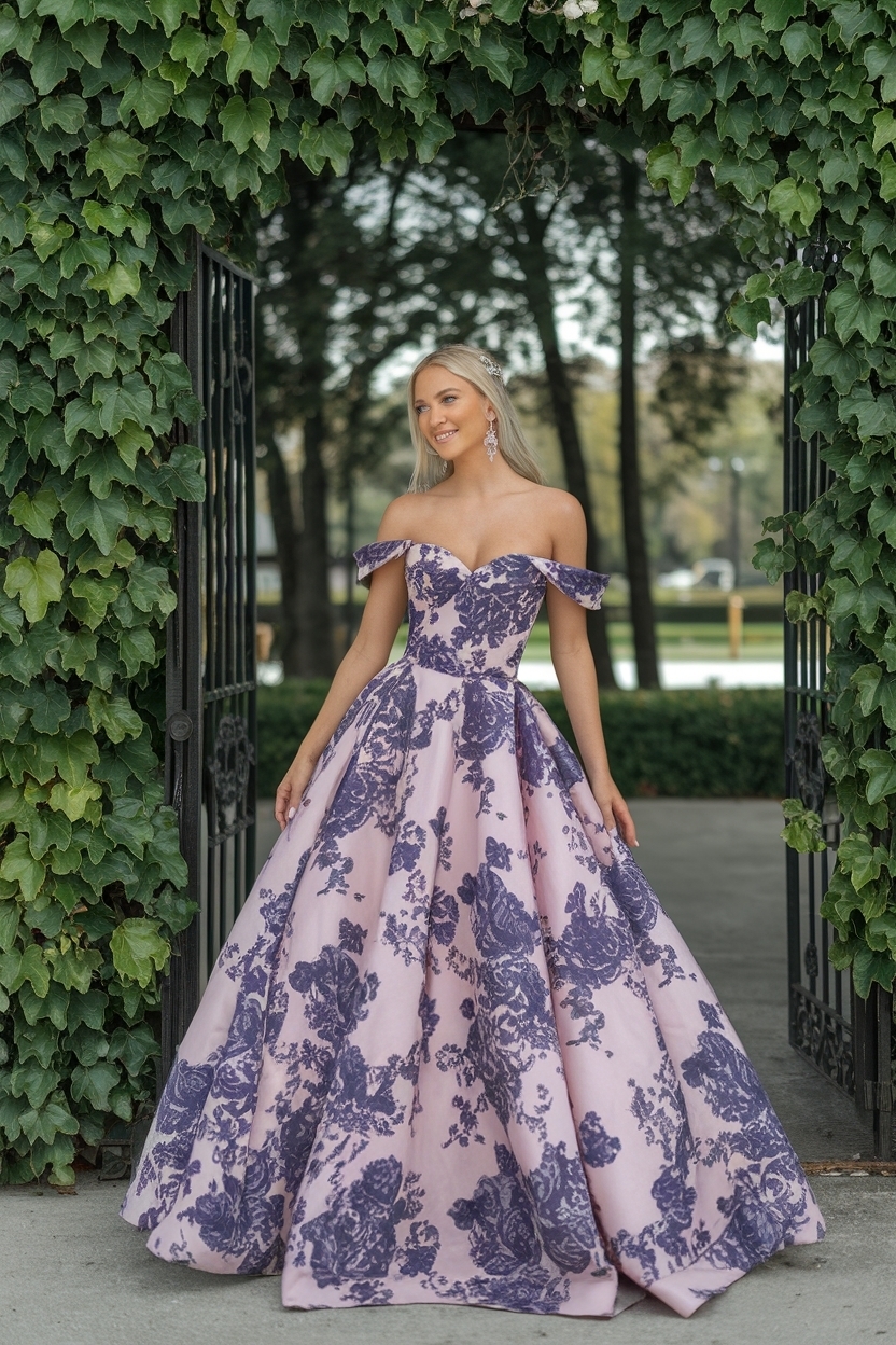 Prom Dresses Off the Shoulder: Elegant and Chic Choices outfit idea