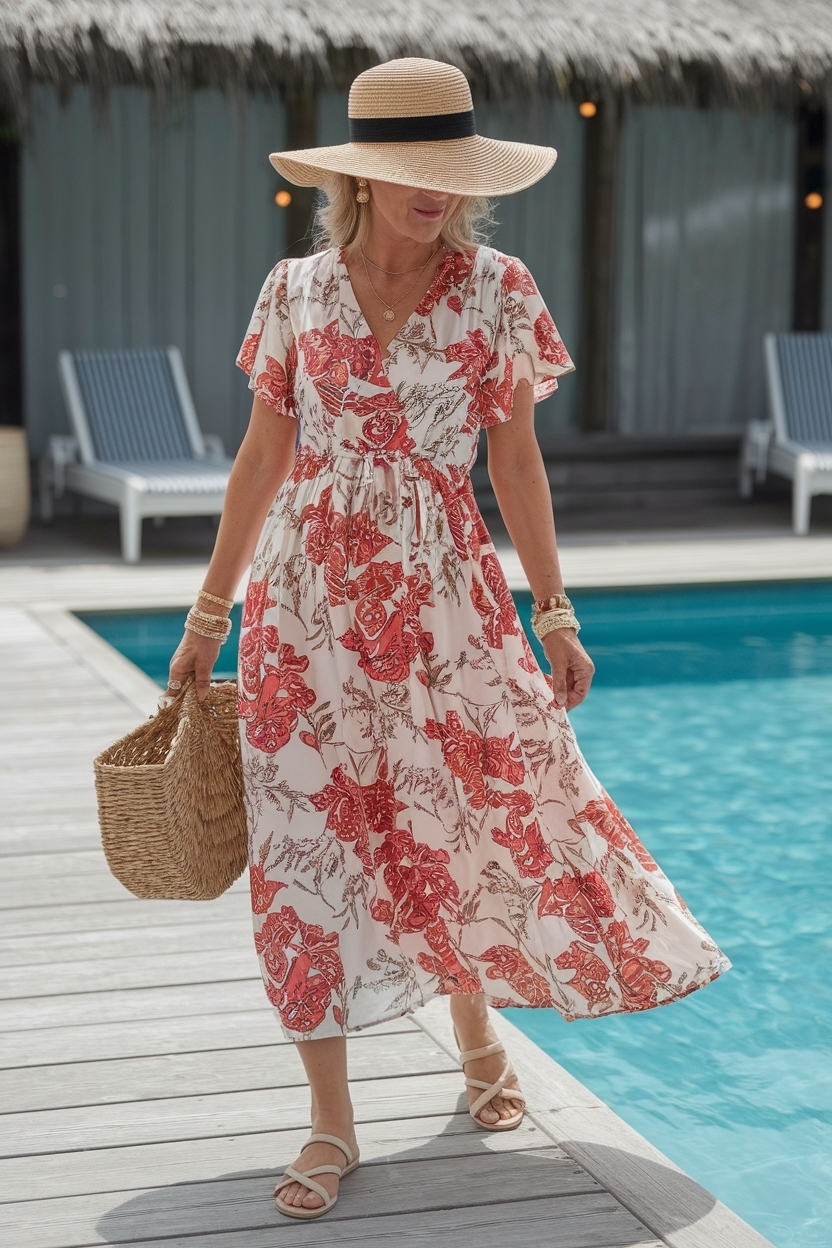 Resort Wear for Women Over 50 Summer Dresses to Explore outfit idea