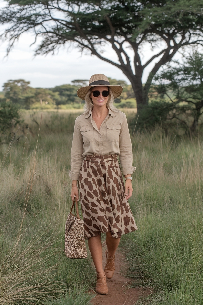 Safari Adventure Outfit Dress to Impress: Explore in Style outfit idea