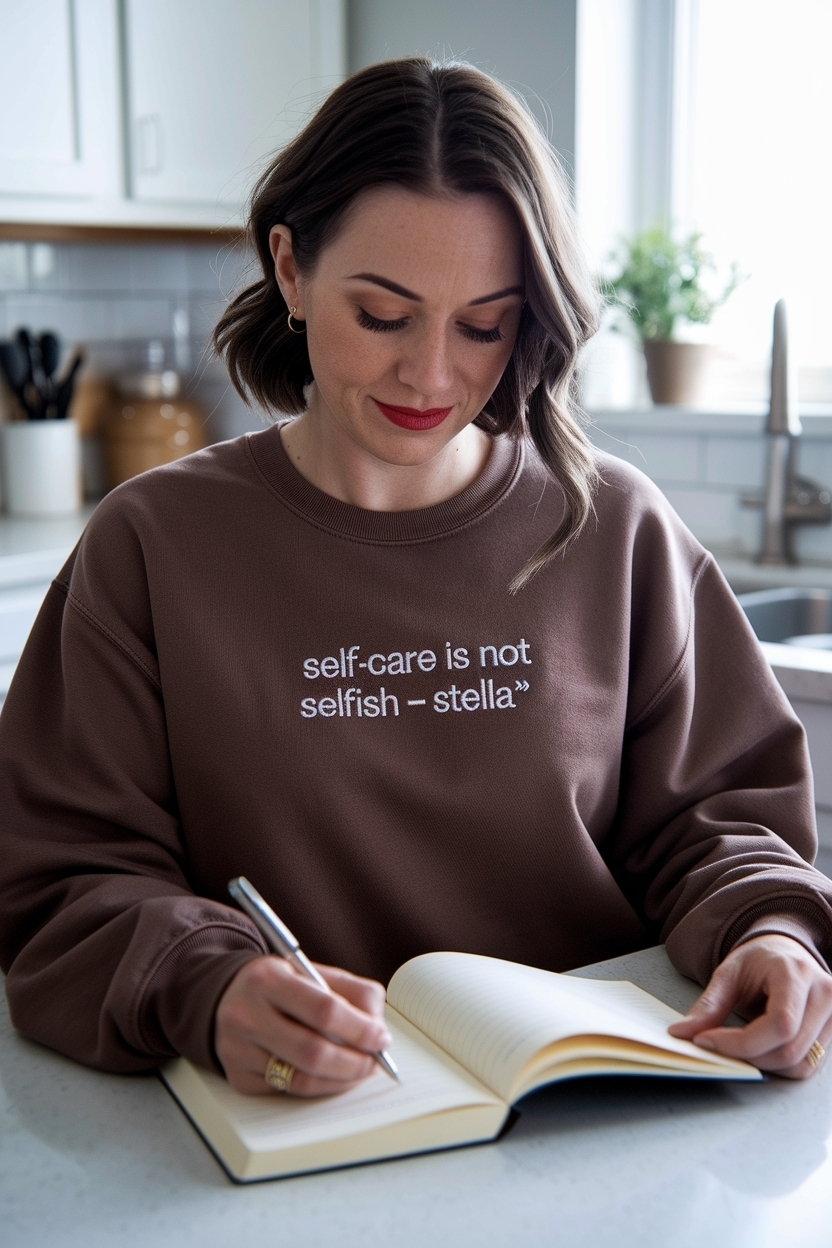 Self Care is Not Selfish: Insights from Stella outfit idea