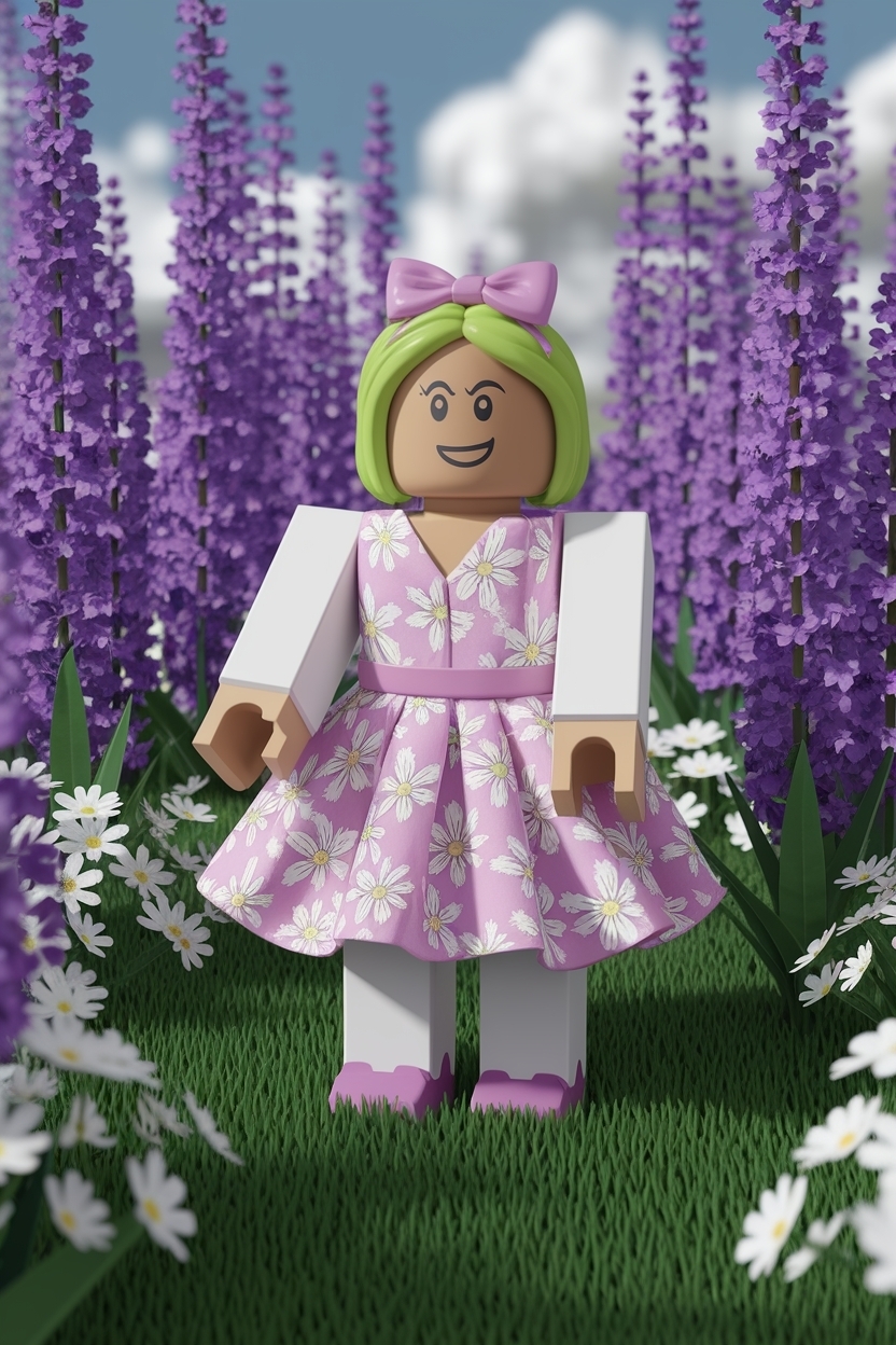 Spring Dress to Impress Roblox Outfits: Game On in Style outfit idea