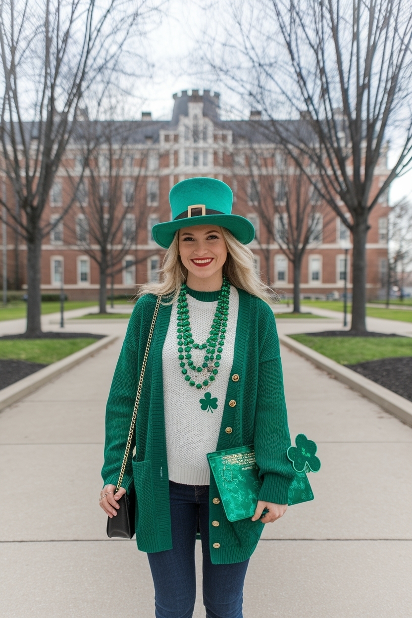 St Patricks Day Outfits College: Celebrate in Style outfit idea