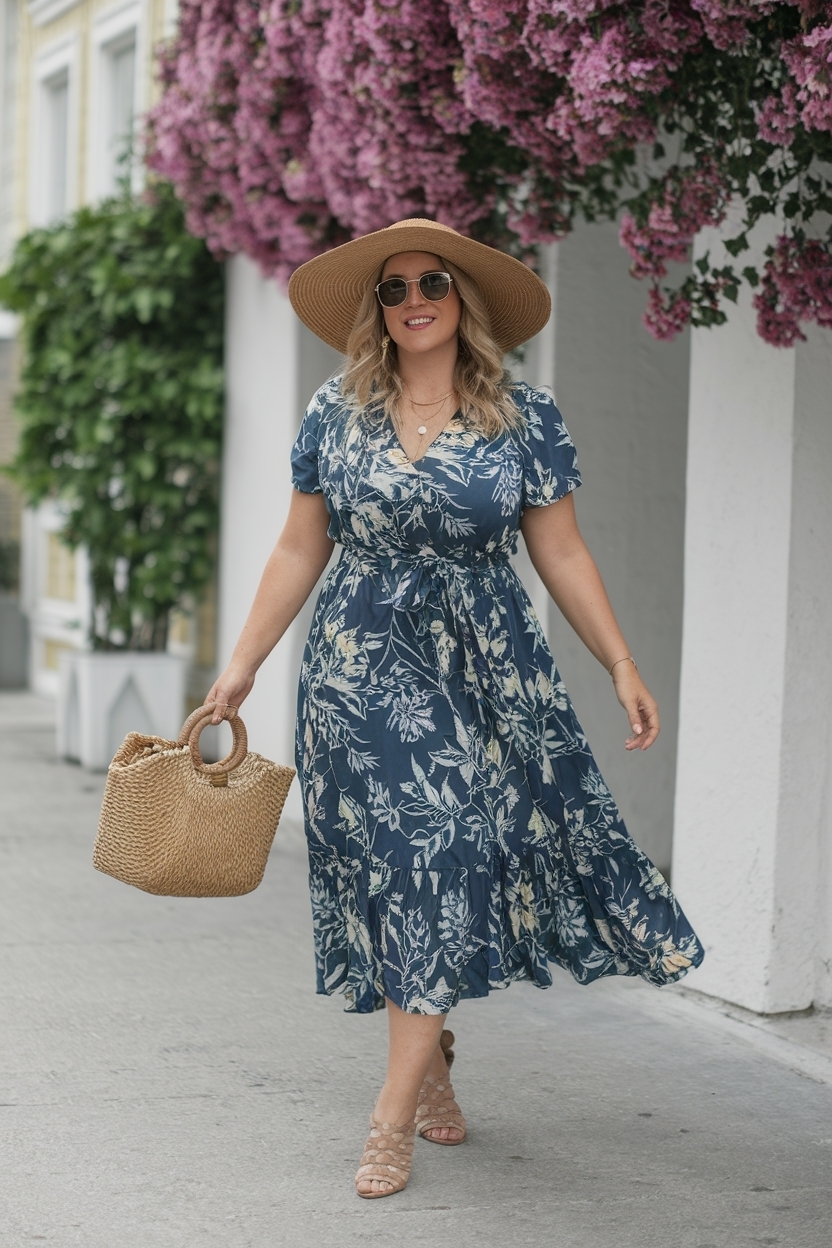 Summer Dresses for Curvy Women Over 40 to Love outfit idea