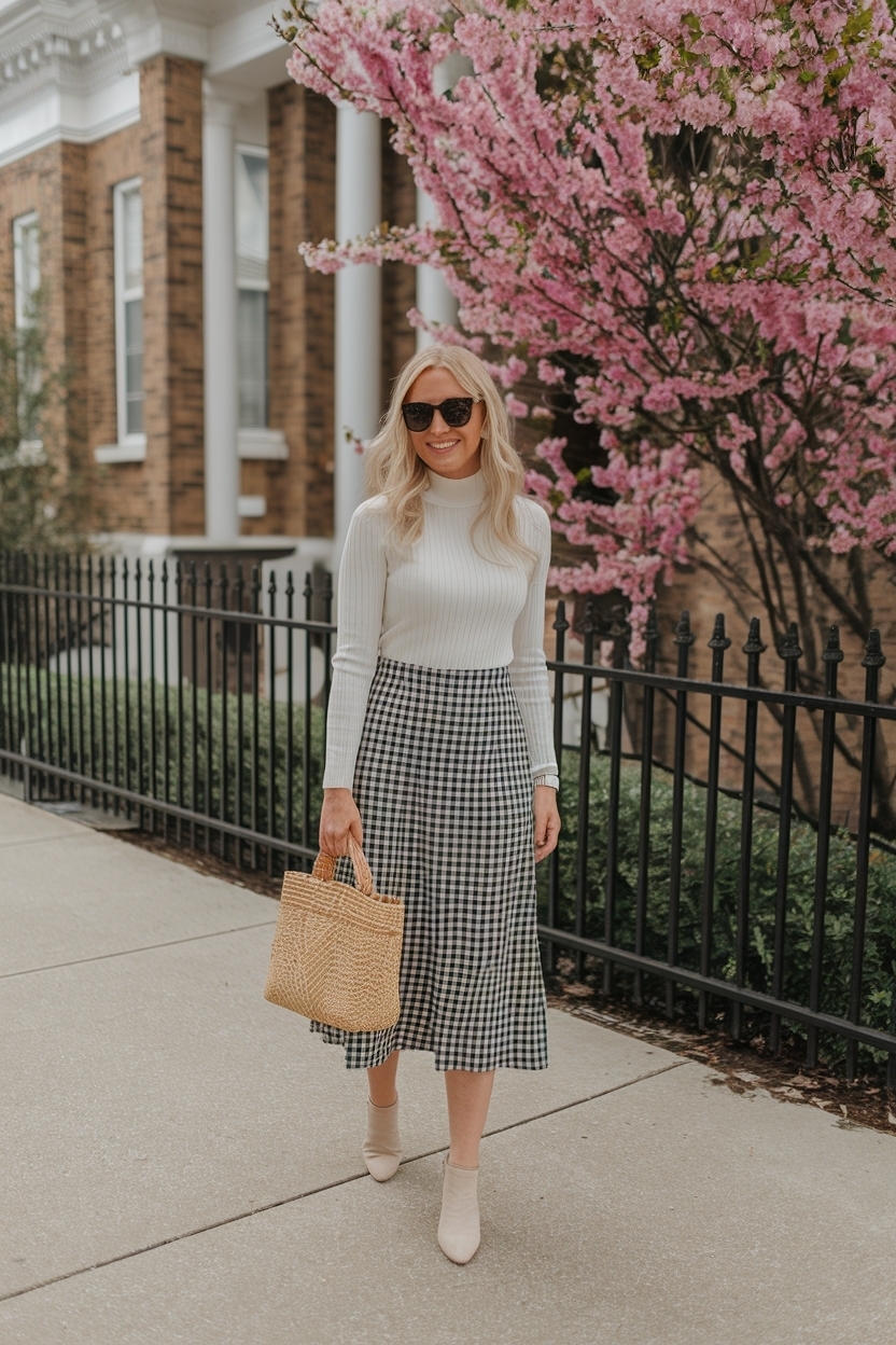 Sunday Best Outfit Church Women Spring: Dress to Impress outfit idea