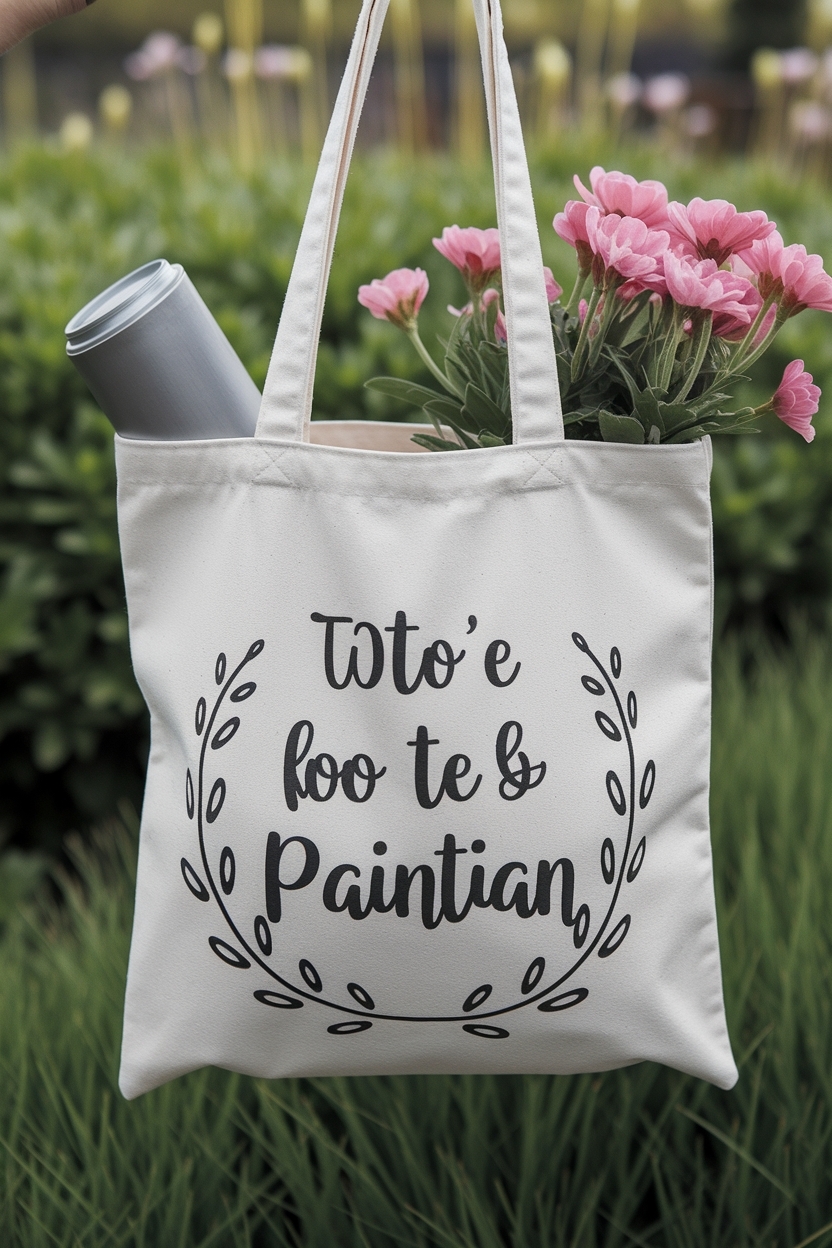 Christian Tote Bag Painting Ideas for Faithful Expression outfit idea